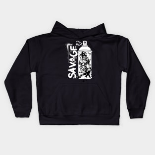 Savage Graffiti Kids Hoodie